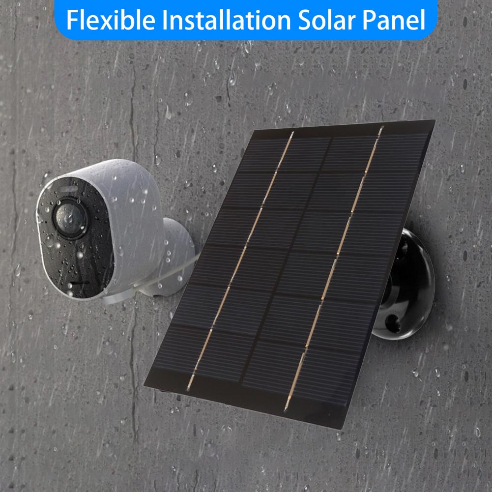 Solar Emergency Charger - เครื่องชาร์จพลังงานแสงอาทิตย์สำหรับกล้องรักษาความปลอดภัย แผงโซลาร์เซลล์ประสิทธิภาพสูงสำหรับกล้องรักษาความปลอดภัยฉุกเฉิน แหล่งจ่ายไฟอเนกประสงค์กันน้ำ